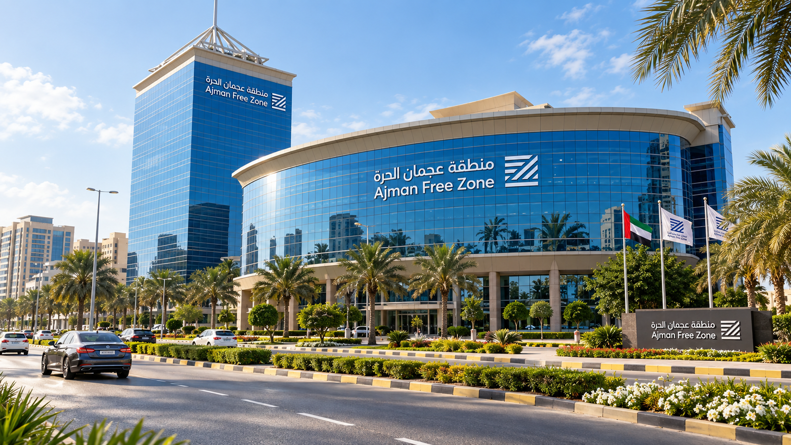 Ajman Free Zone business district