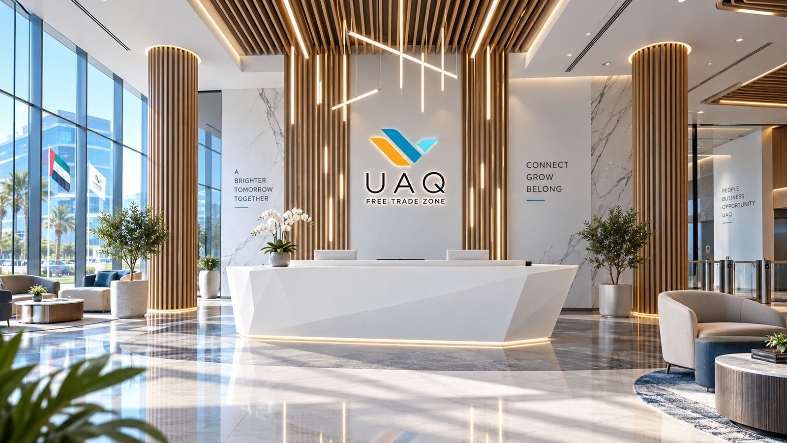 UAQ Free Trade Zone reception
