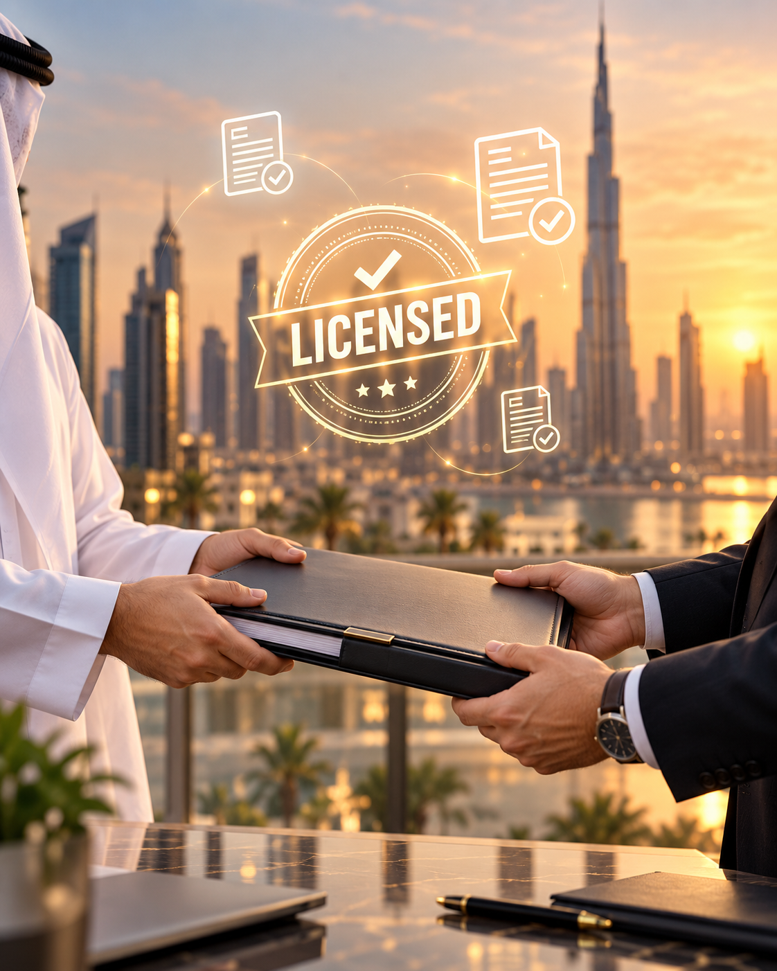 Licensed Dubai commercial business